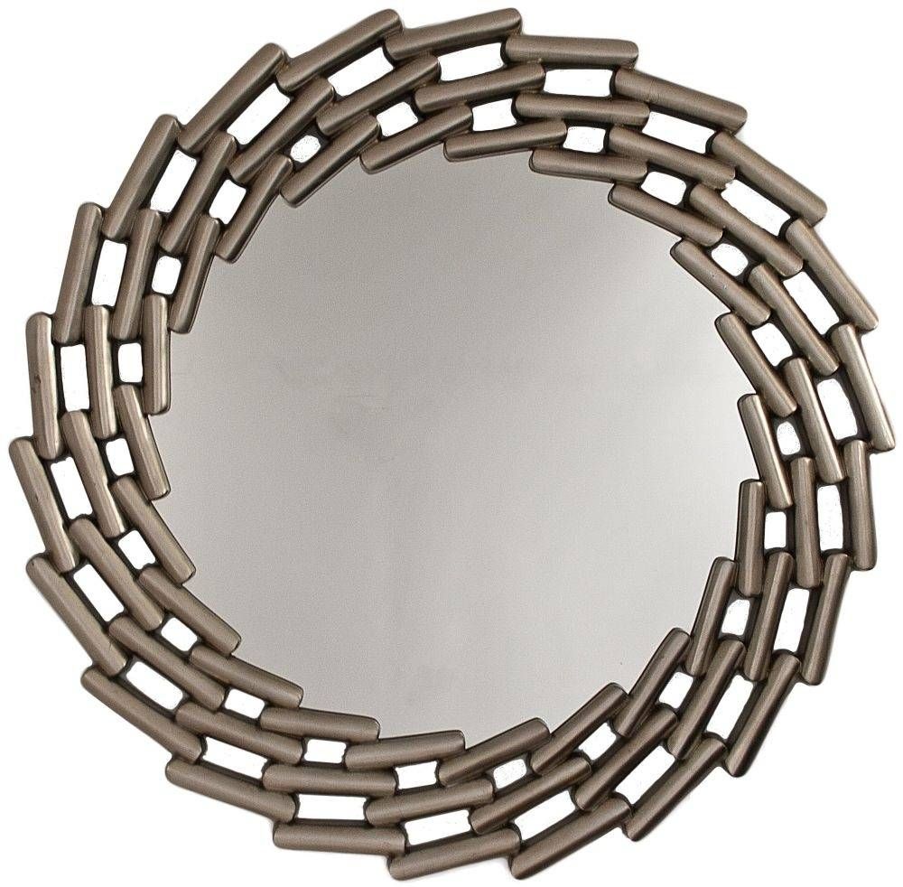 Buy Rv Astley Round Mirror – Antique Silver Finish Online – Cfs Uk Regarding Silver Round Mirrors (View 13 of 15)