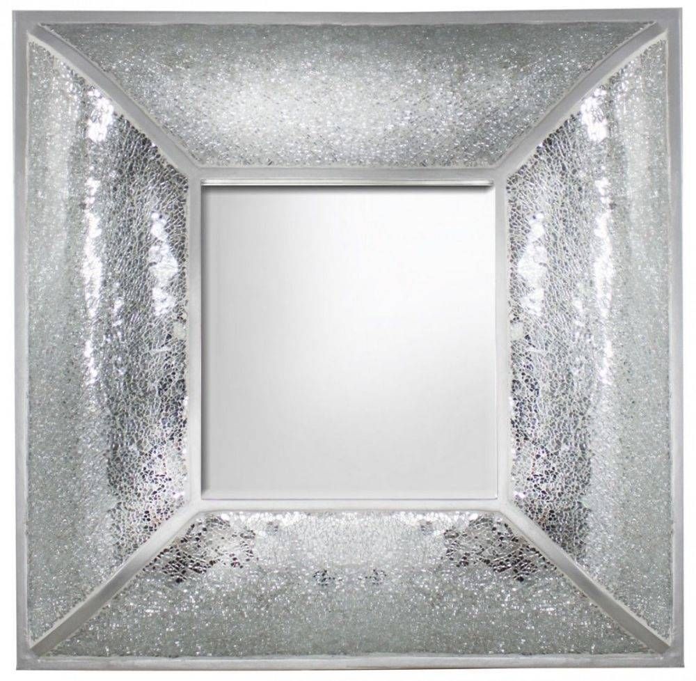Buy Sayama Silver Mosaic Mirror  Small Online – Cfs Uk Intended For Black Mosaic Mirrors (Photo 9 of 15)