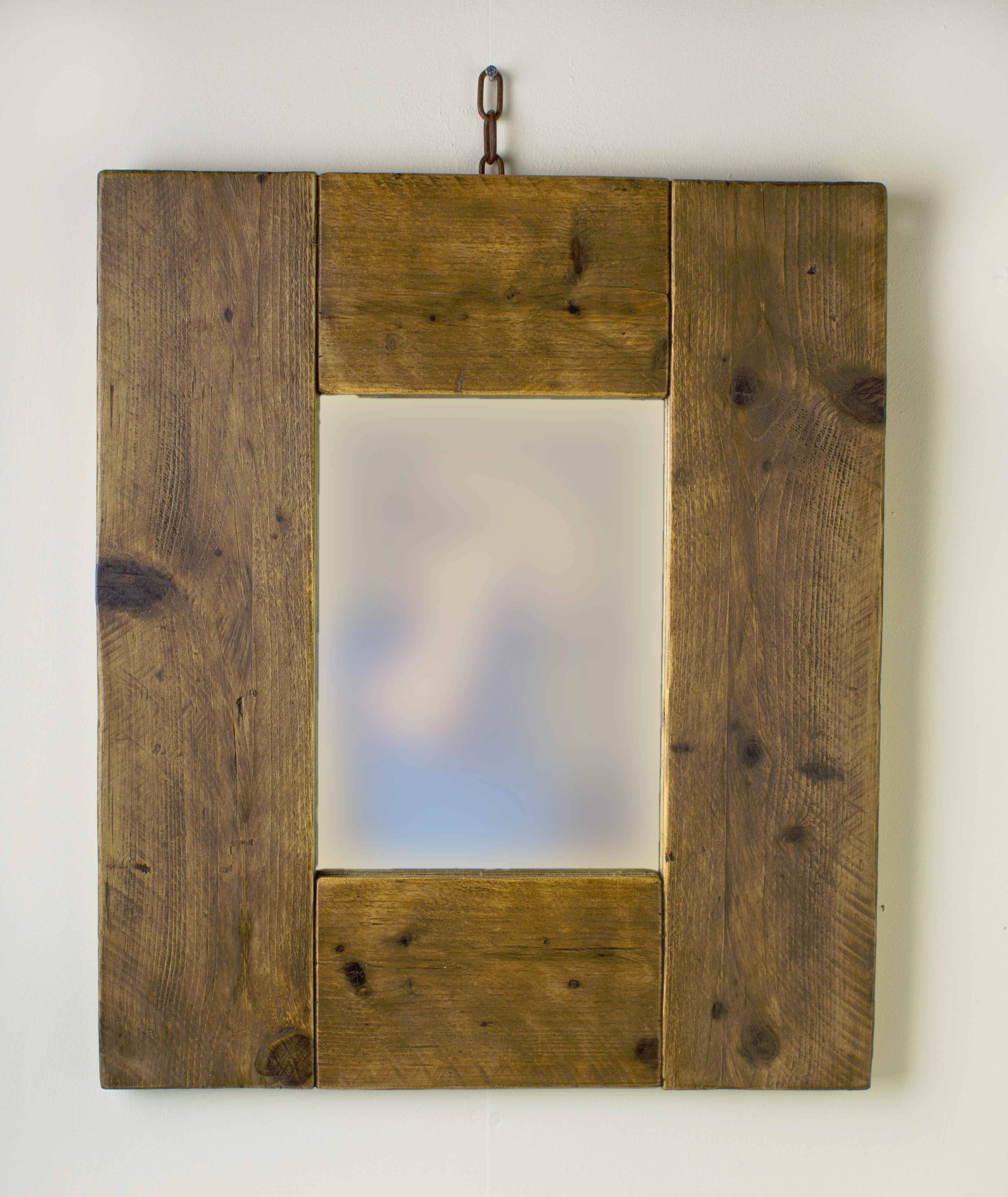 Duckydora | Reclaimed Wood Mirror, Distressed Mirror, Slate For Wooden Mirrors (Photo 7 of 15)