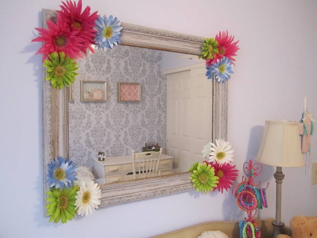 Embellished Mirror For Daughter's Room – How To Nest For Less™ Intended For Embellished Mirrors (View 10 of 15)