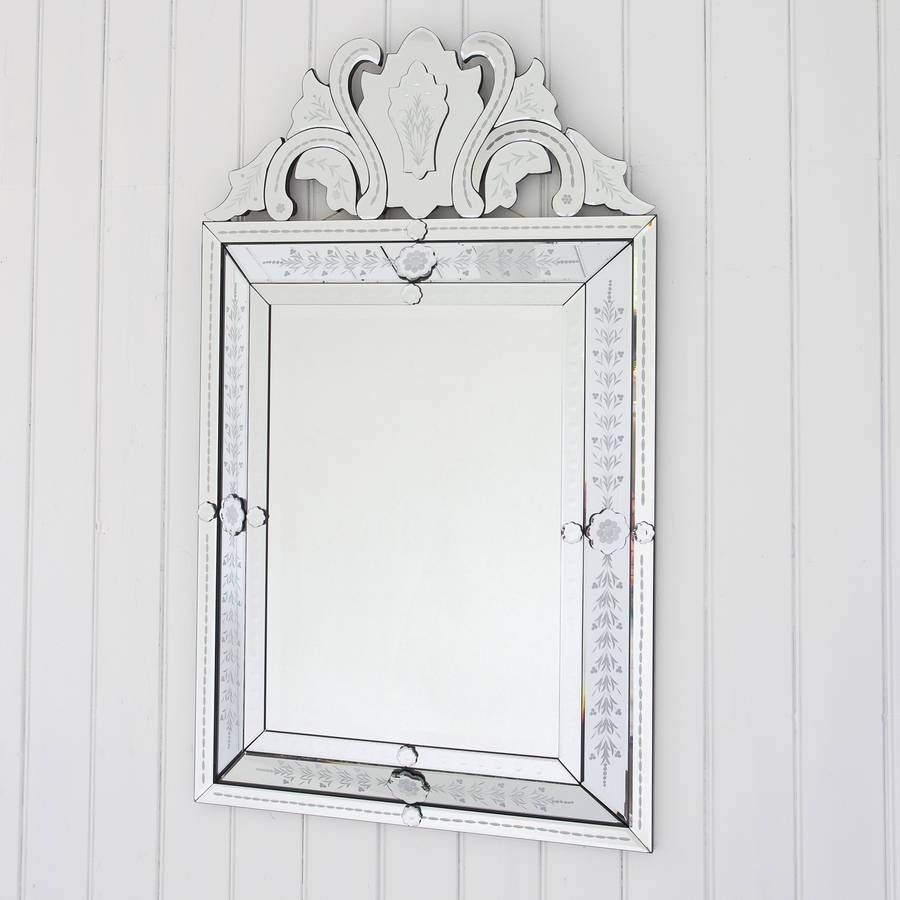 Embellished Venetian Style Mirrordecorative Mirrors Online For Embellished Mirrors (View 2 of 15)