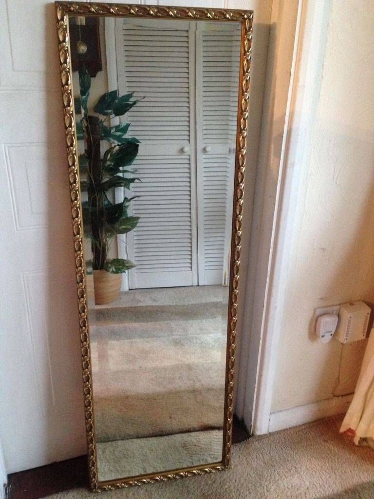 Gold Ornate Full Length Wall Mirror (View 9 of 15)