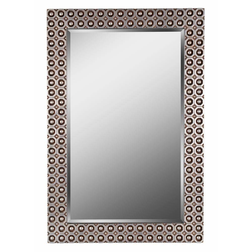 Kenroy Home Bearings 42 In. X 28 In. Gold Wall Mirror 60221 – The For Gold Wall Mirrors (Photo 14 of 15)