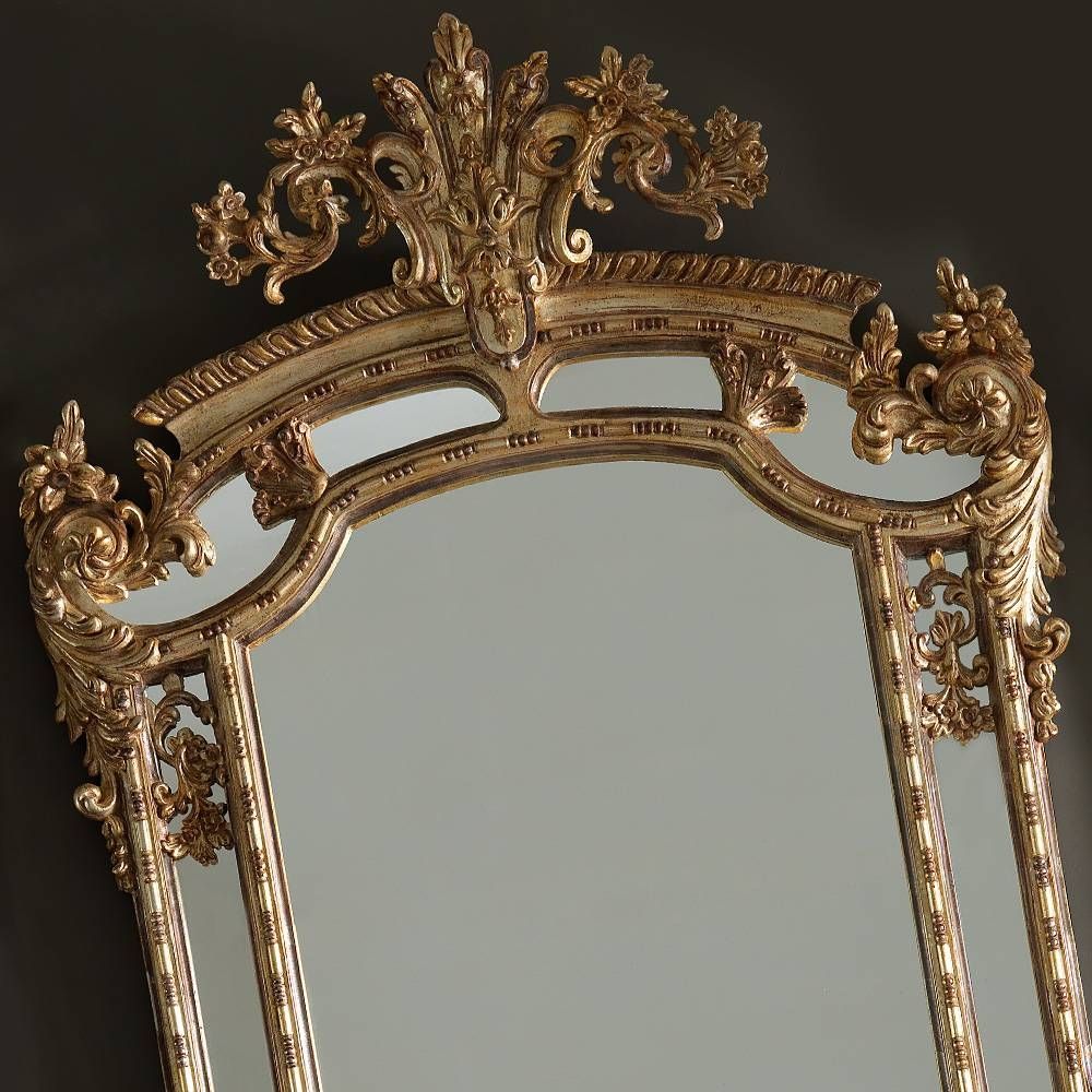 Large Gold Rococo Wall Mirror | Juliettes Interiors – Chelsea, London Regarding Roccoco Mirrors (View 11 of 15)