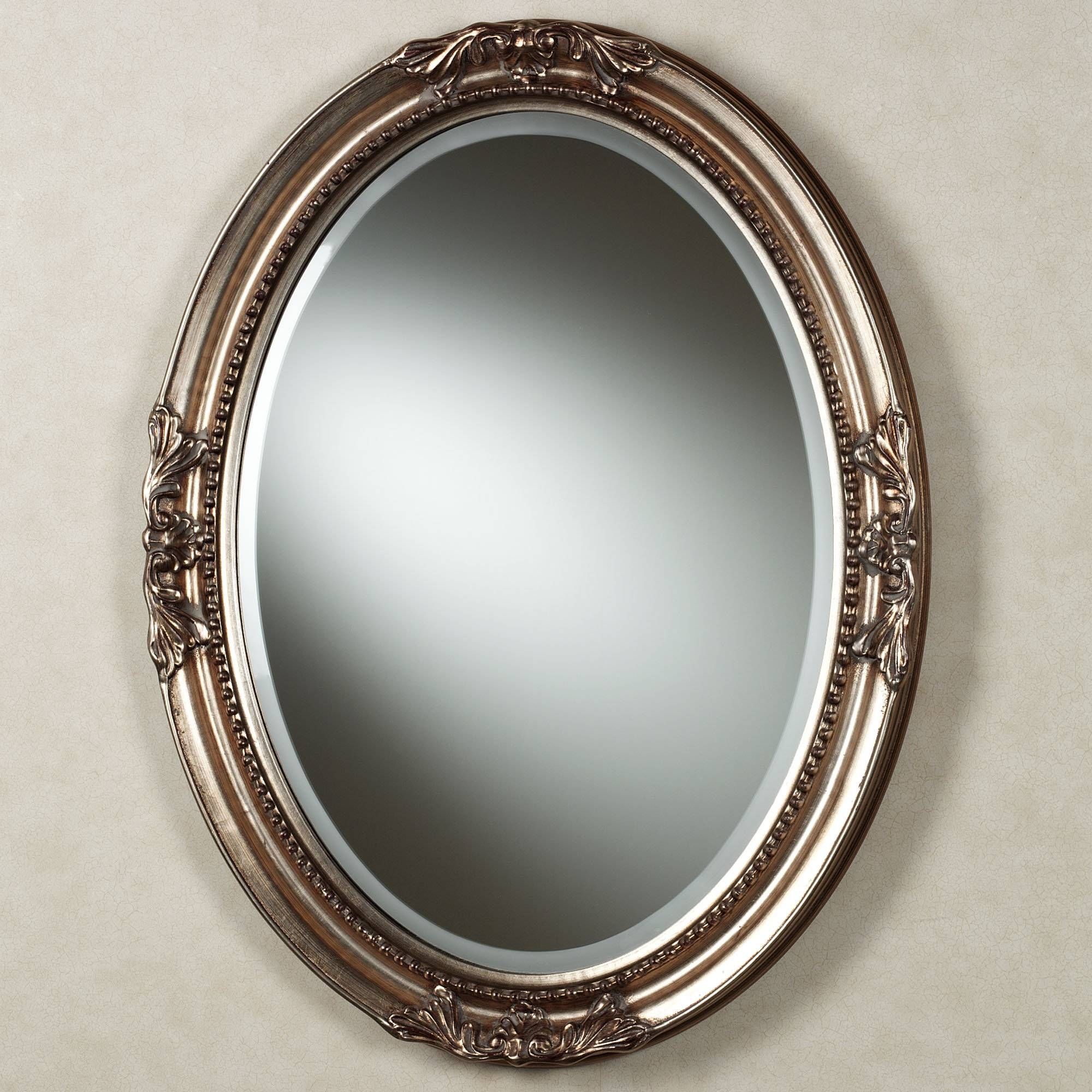 Make Your Room Magnificent With Oval Shaped Mirrors – In Decors Throughout Oval Shaped Wall Mirrors (View 1 of 15)