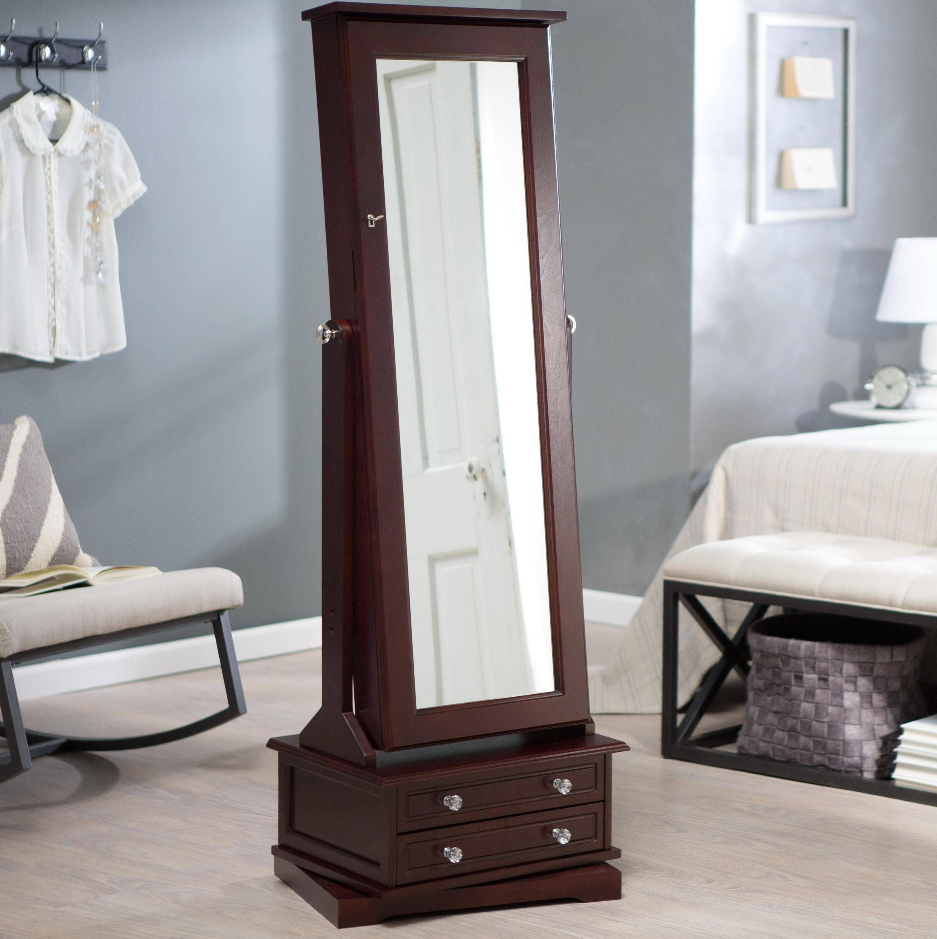 Mirror : Bedroom Furniture : Floor Mirror White Floor Mirror With Regard To Floor Dressing Mirrors (View 5 of 15)