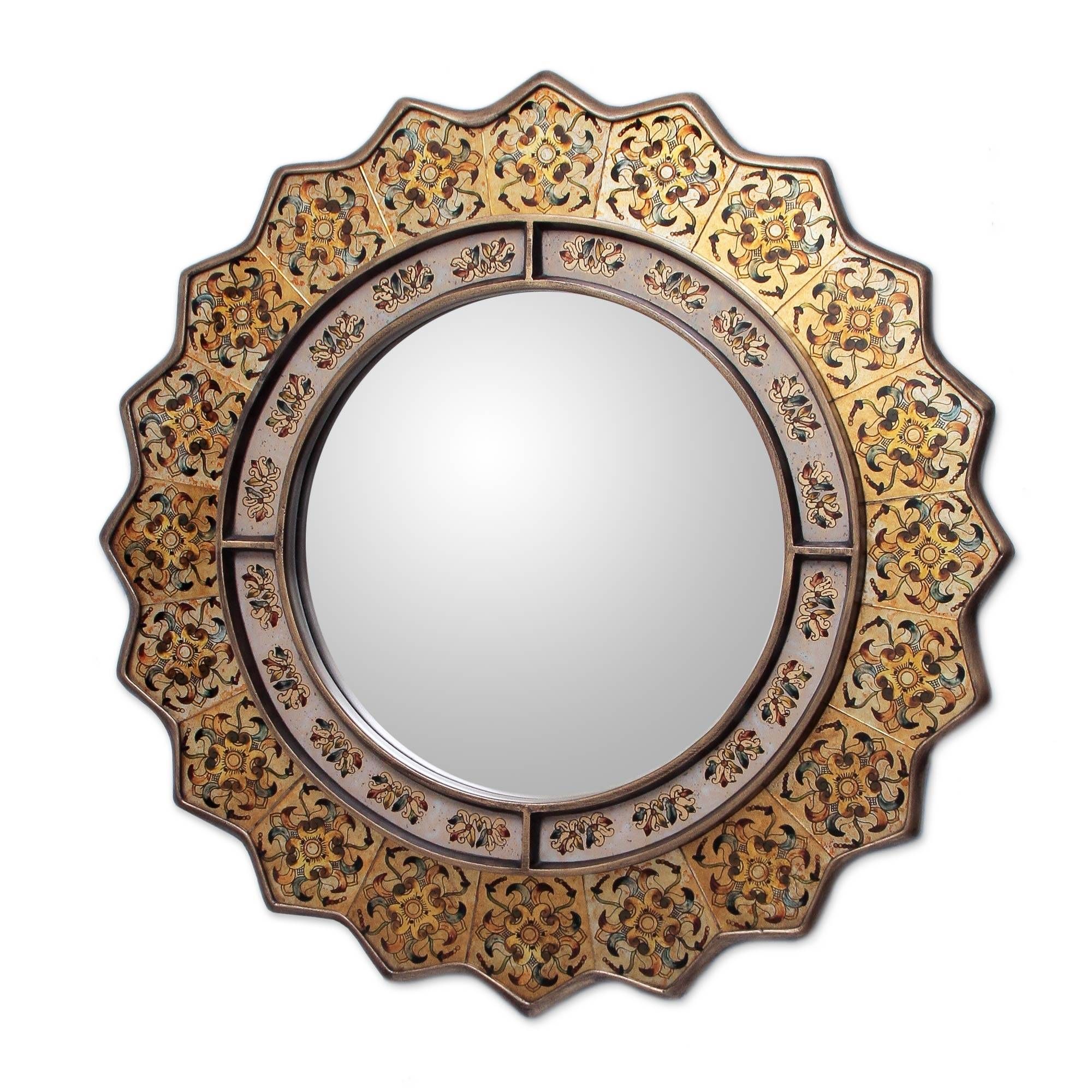 Mirror : Gold Antique Mirrors Ideal Antique Gold Gilt Mirrors Inside Vintage Gold Mirrors (View 15 of 15)