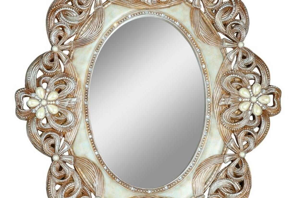Mirror : Gold Mirrors Beautiful Gold Antique Mirror Large Gold Regarding Vintage Gold Mirrors (View 14 of 15)