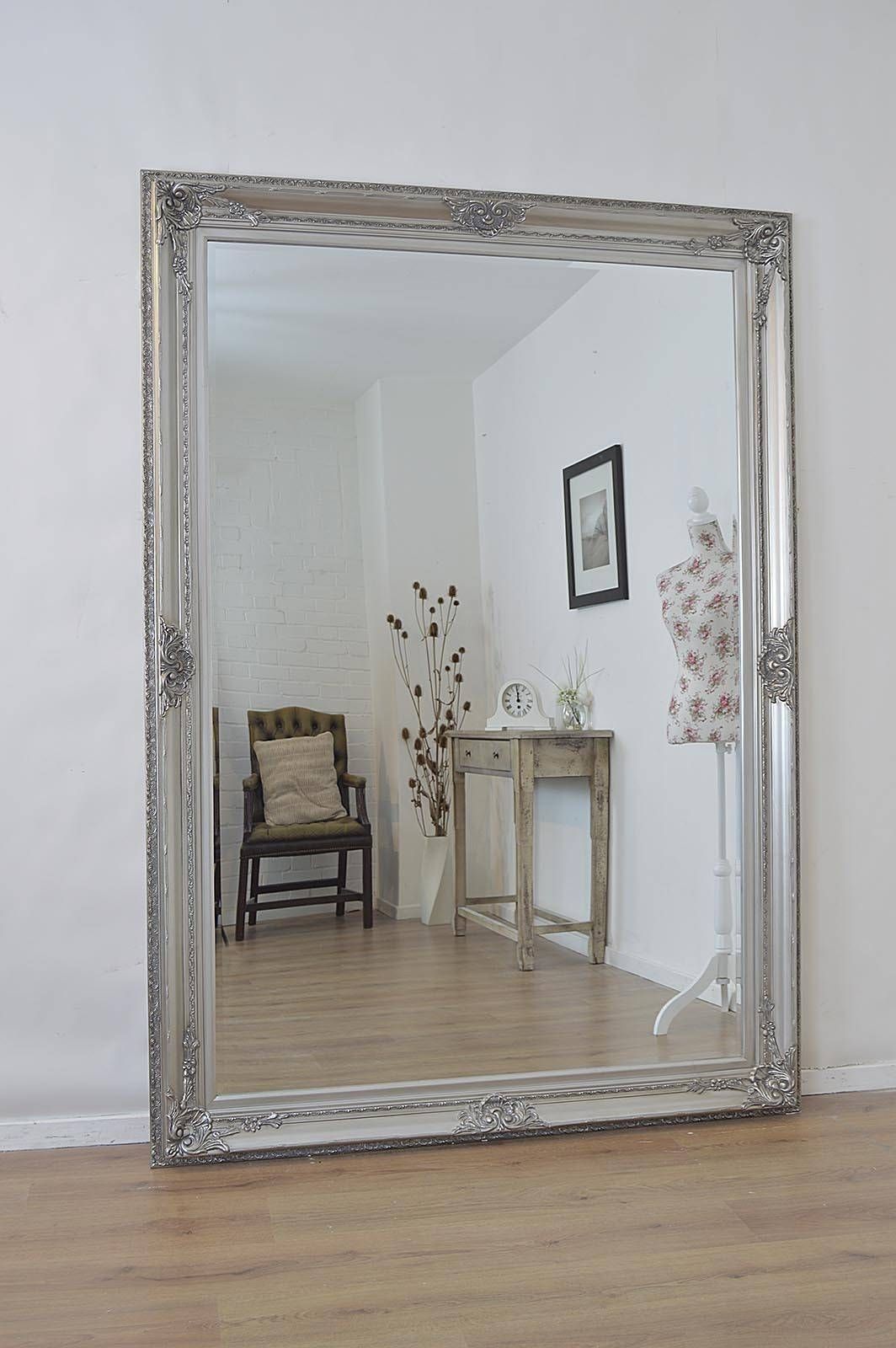 Mirror : Large Free Standing Mirror 110 Stunning Decor With Silver In Free Standing Silver Mirrors (View 2 of 15)