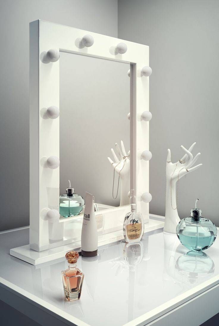 Mirror : Likable Revlon Illuminated Dressing Table Mirror Charming Inside Standing Table Mirrors (View 13 of 15)