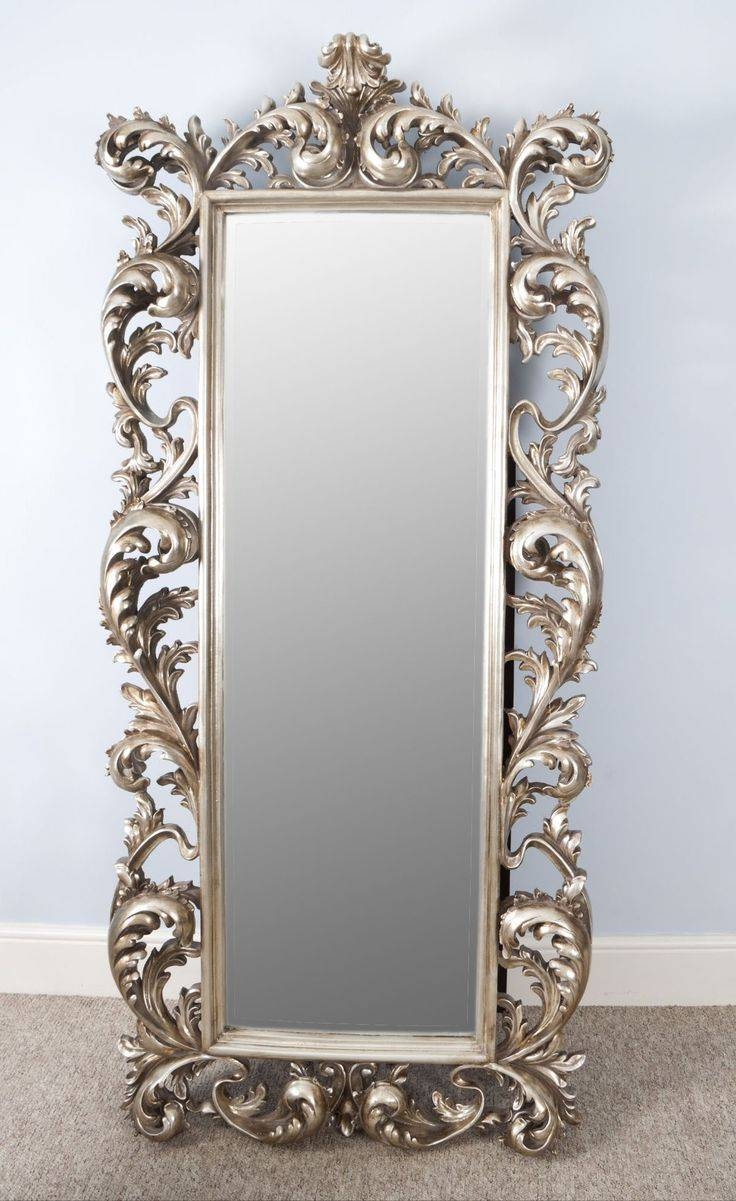 Featured Photo of Top 15 of Ornate Floor Length Mirrors