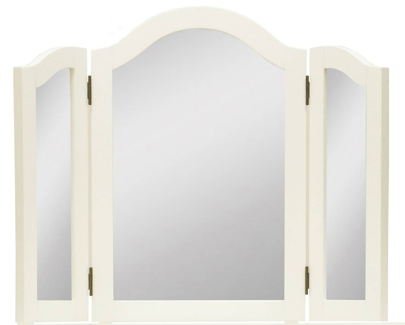 Mirrors : Henleaze Painted Triple Mirrorhenleaze Painted Triple With Regard To Triple Mirrors (View 6 of 15)