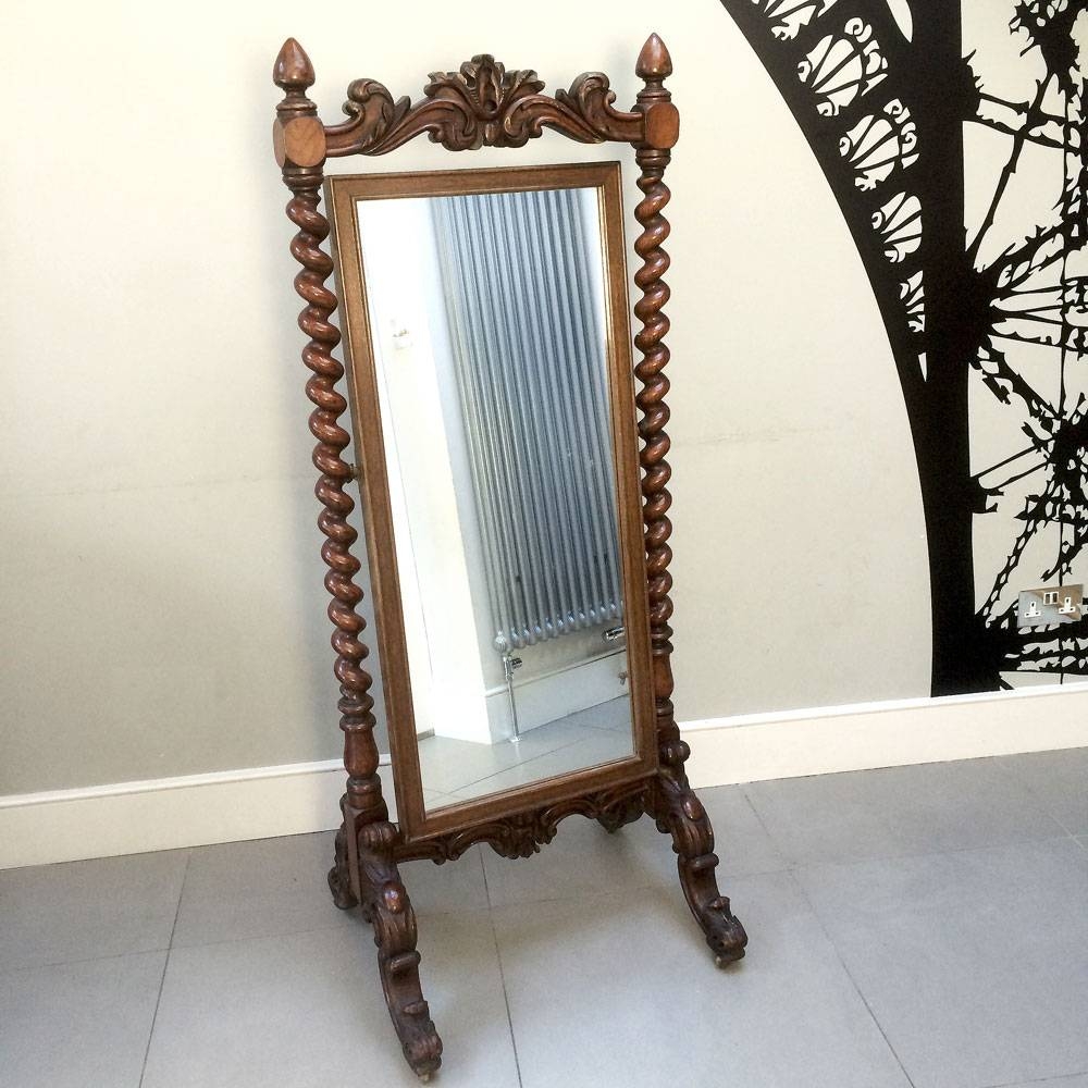 Napoleonrockefeller | Collectables, Vintage And Painted Furniture Regarding Free Standing Antique Mirrors (Photo 1 of 15)