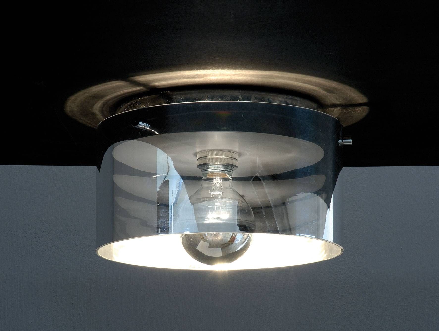 Nella Vetrina Maxi Mirror Contardi Pl Ceiling Light Mirrored Glass Intended For Ceiling Light Mirrors (View 4 of 15)