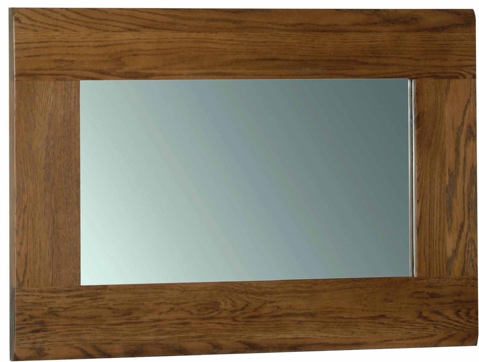 Oak Wall Mirror 900 X 600 – Bedroom – Mirrors – Pine Shop Bury Within Oak Wall Mirrors (Photo 7 of 15)