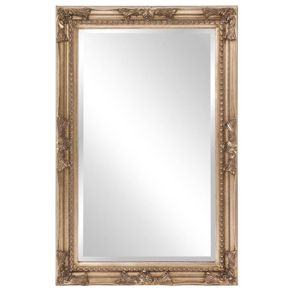 Queen Ann Rectangular Silver Mirror 53078 – The Home Depot Regarding Rectangular Silver Mirrors (View 14 of 15)