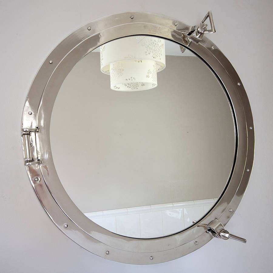 Round Porthole Mirrordecorative Mirrors Online For Round Porthole Mirrors (View 1 of 15)