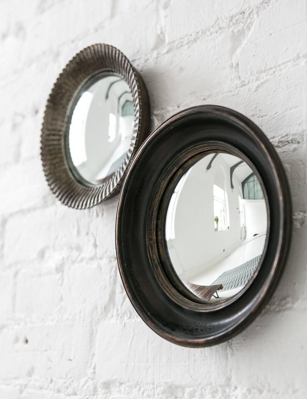 Small Convex Mirrors At Rose And Grey Intended For Convex Porthole Mirrors (View 11 of 15)
