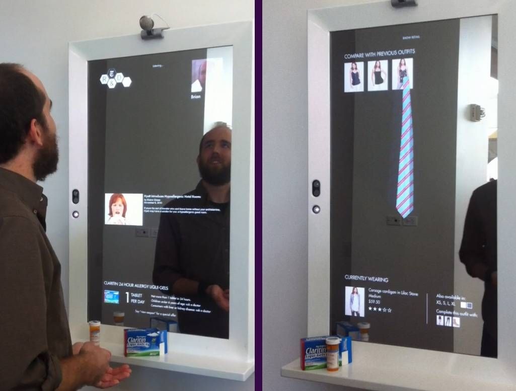 The New York Times' Magic Mirror Will Bring Shopping To The Throughout Shopping Mirrors (View 2 of 15)