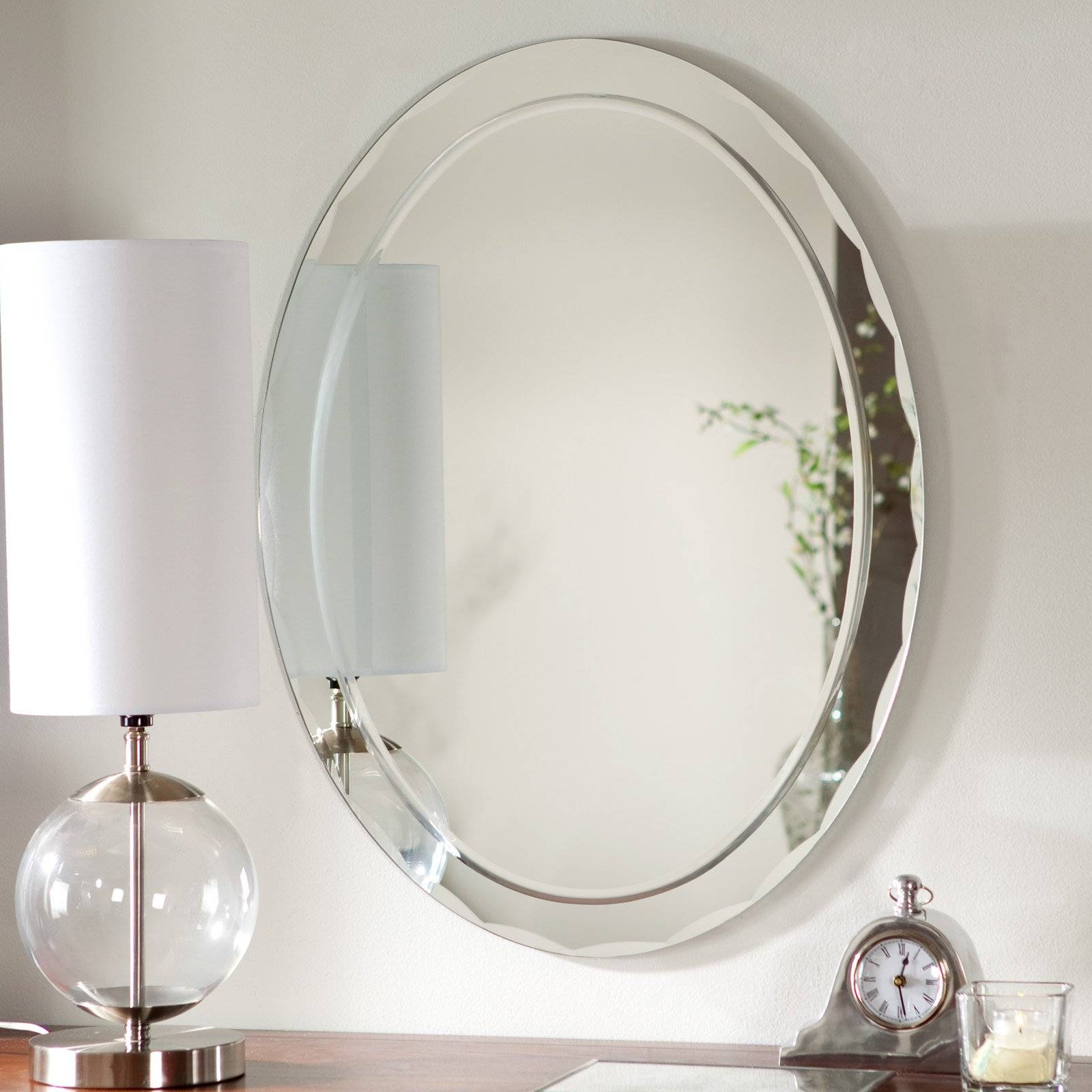 Featured Photo of 15 Best Bevelled Oval Mirrors