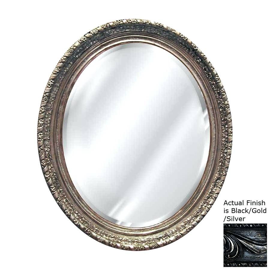 Wall Mirrors ~ Large Black And Silver Wall Mirror Full Size Of In Black Mosaic Mirrors (Photo 14 of 15)