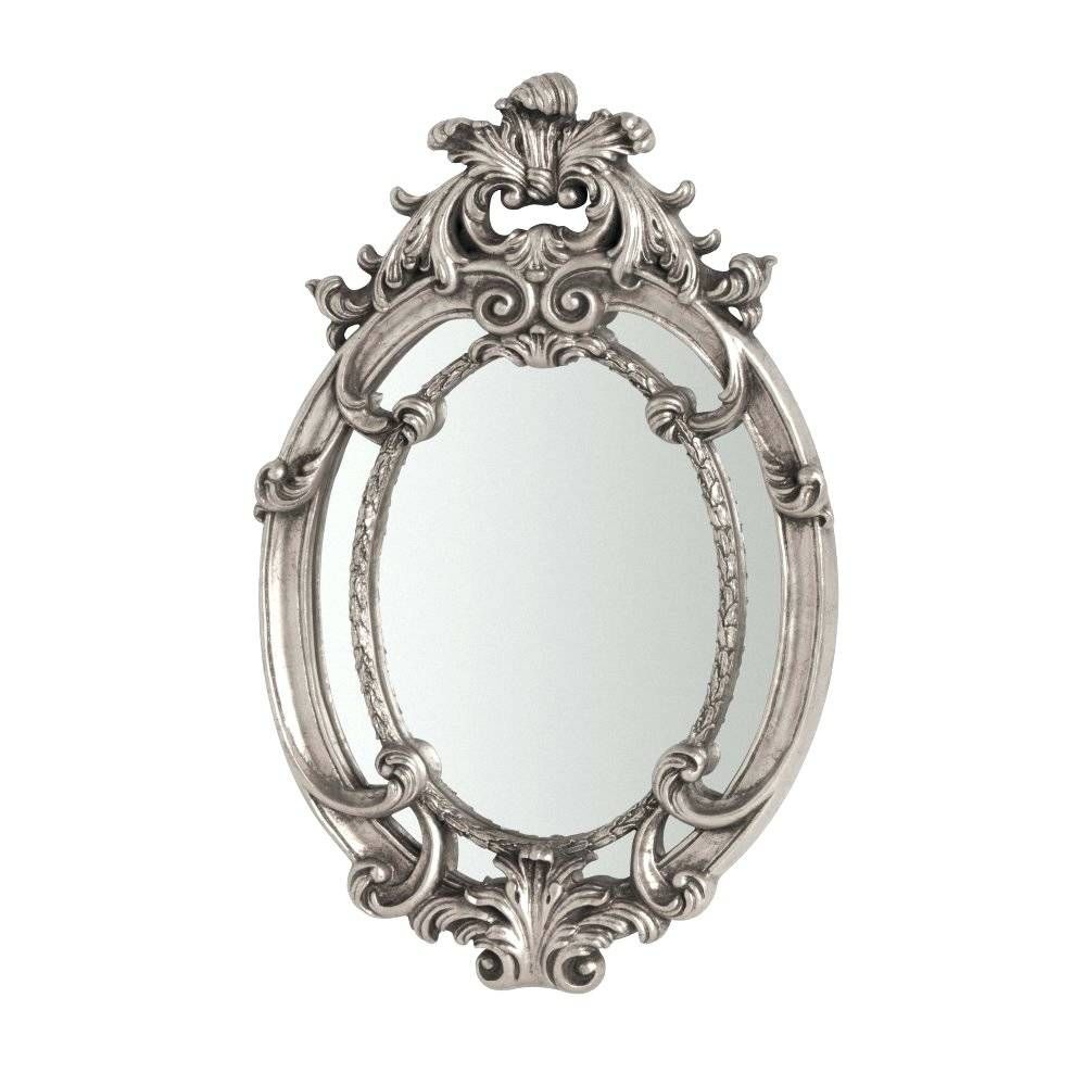 Wall Mirrors ~ Vintage Mirror With Shelf Uk Arranging Small In Antique Small Mirrors (Photo 12 of 15)