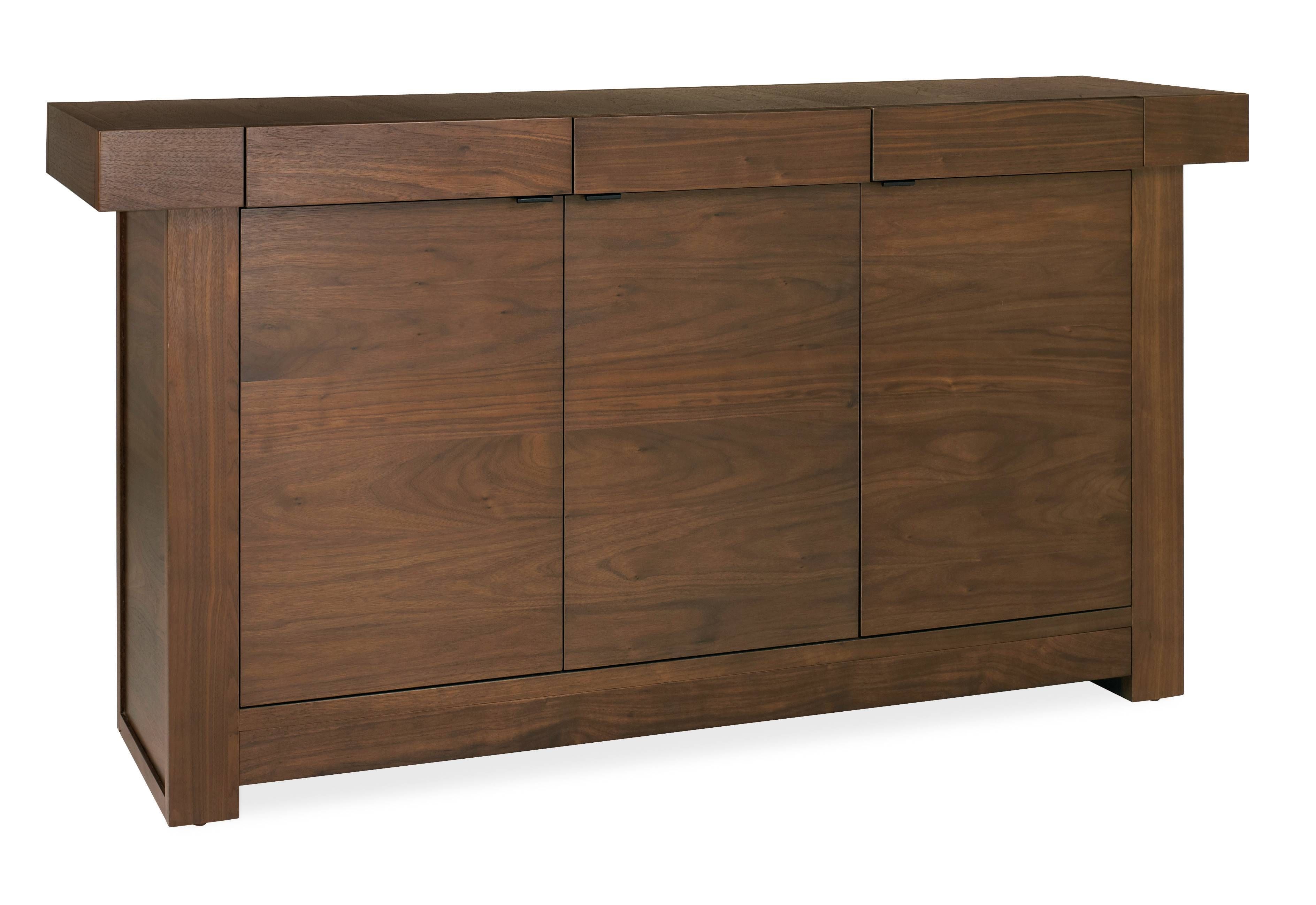 Akita Walnut Wide Sideboard | Oak Furniture Solutions Intended For Walnut Sideboards (View 7 of 15)