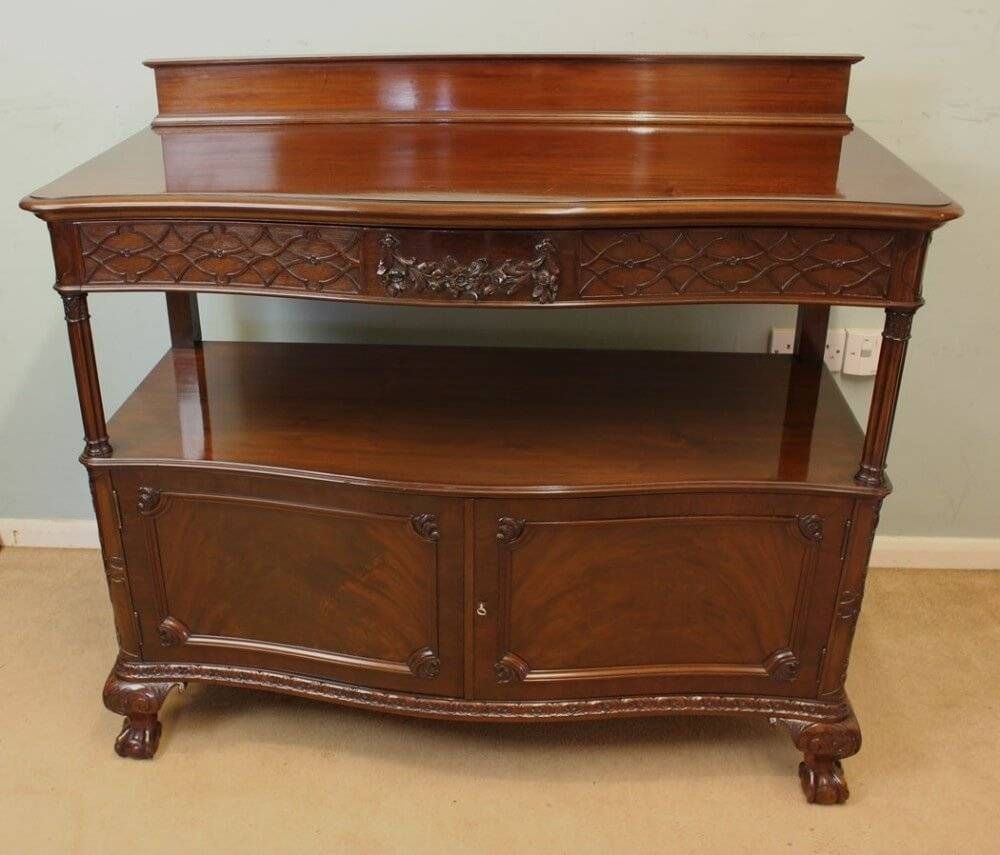 Antique Sideboard Buffet Style — All Furniture : Antique Sideboard Intended For Sideboard Buffet Furniture (Photo 8 of 15)