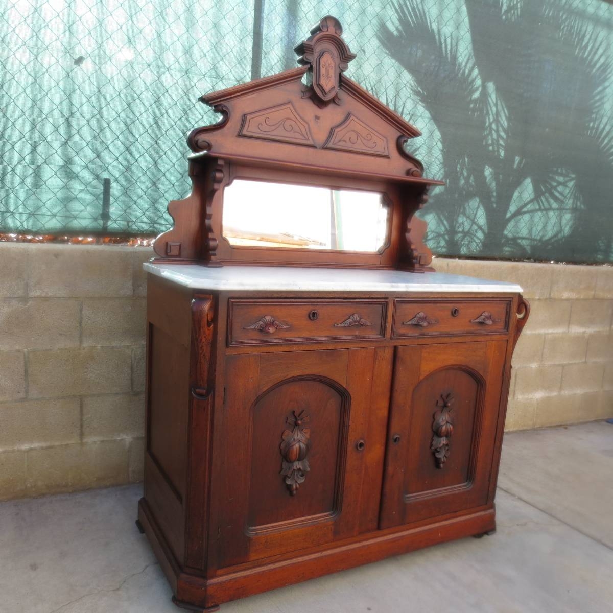 Antique Sideboards And Buffets Long — All Furniture : Antique Regarding Antique Sideboards (Photo 1 of 15)