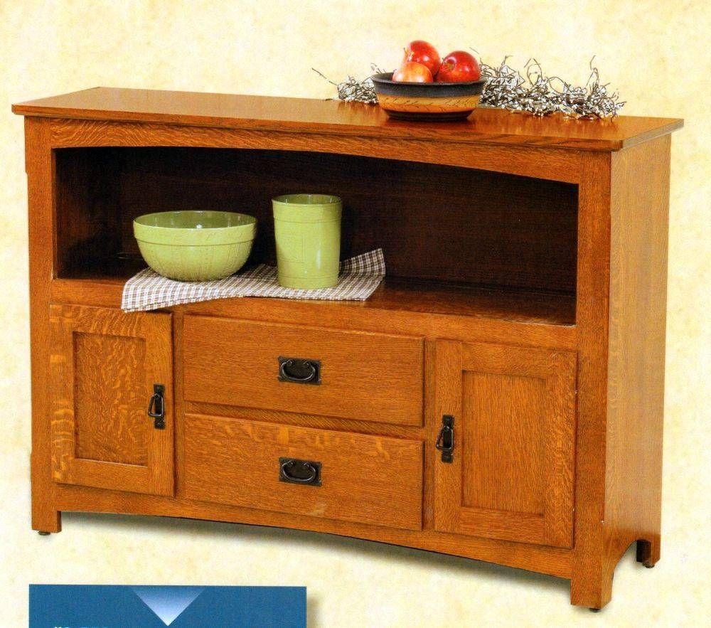 Buffets & Sideboards Archives – Amish Oak Furniture & Mattress Store Pertaining To Mission Sideboards (Photo 10 of 15)