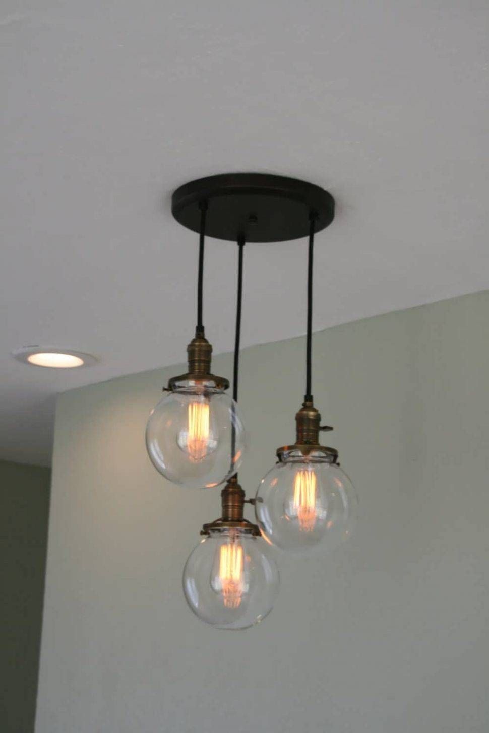 Chandelier : Edison Bulb Pendant Light Fixture Edison Lights Round In Glass Pendant Lights With Edison Bulbs (View 15 of 15)