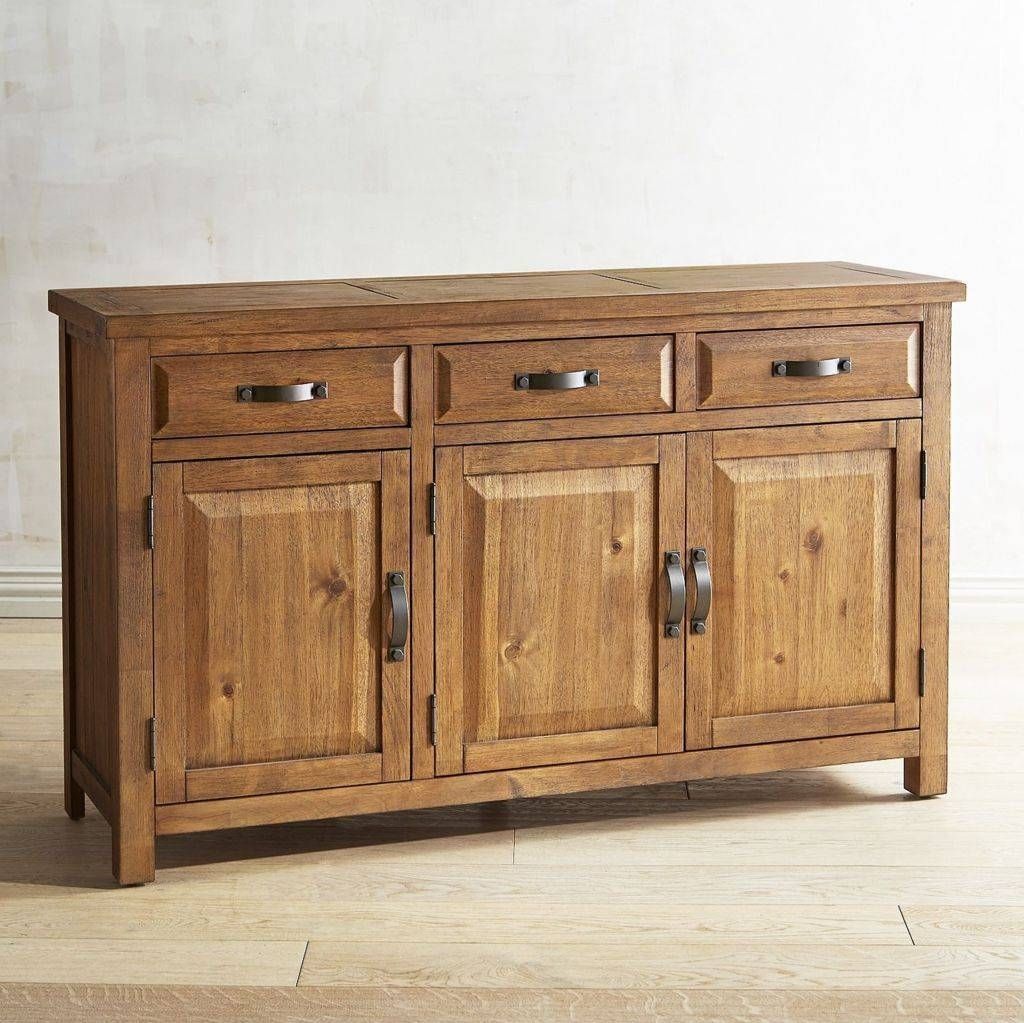 Dining Room Server Cabinet Sideboard Buffet With Wine Rack Skinny With Skinny Sideboards (View 1 of 15)