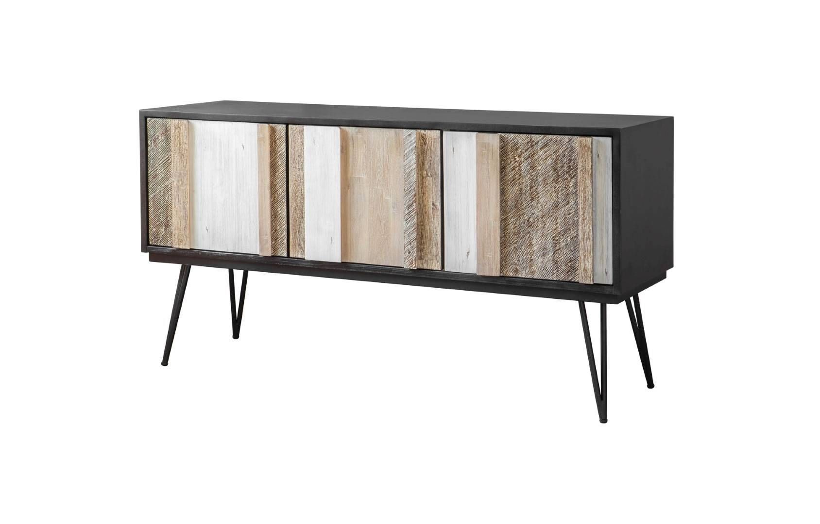 Eclectic – Lh Imports Noir Havana Sideboard – Lh Nha003b | Modern Intended For Eclectic Sideboards (View 10 of 15)