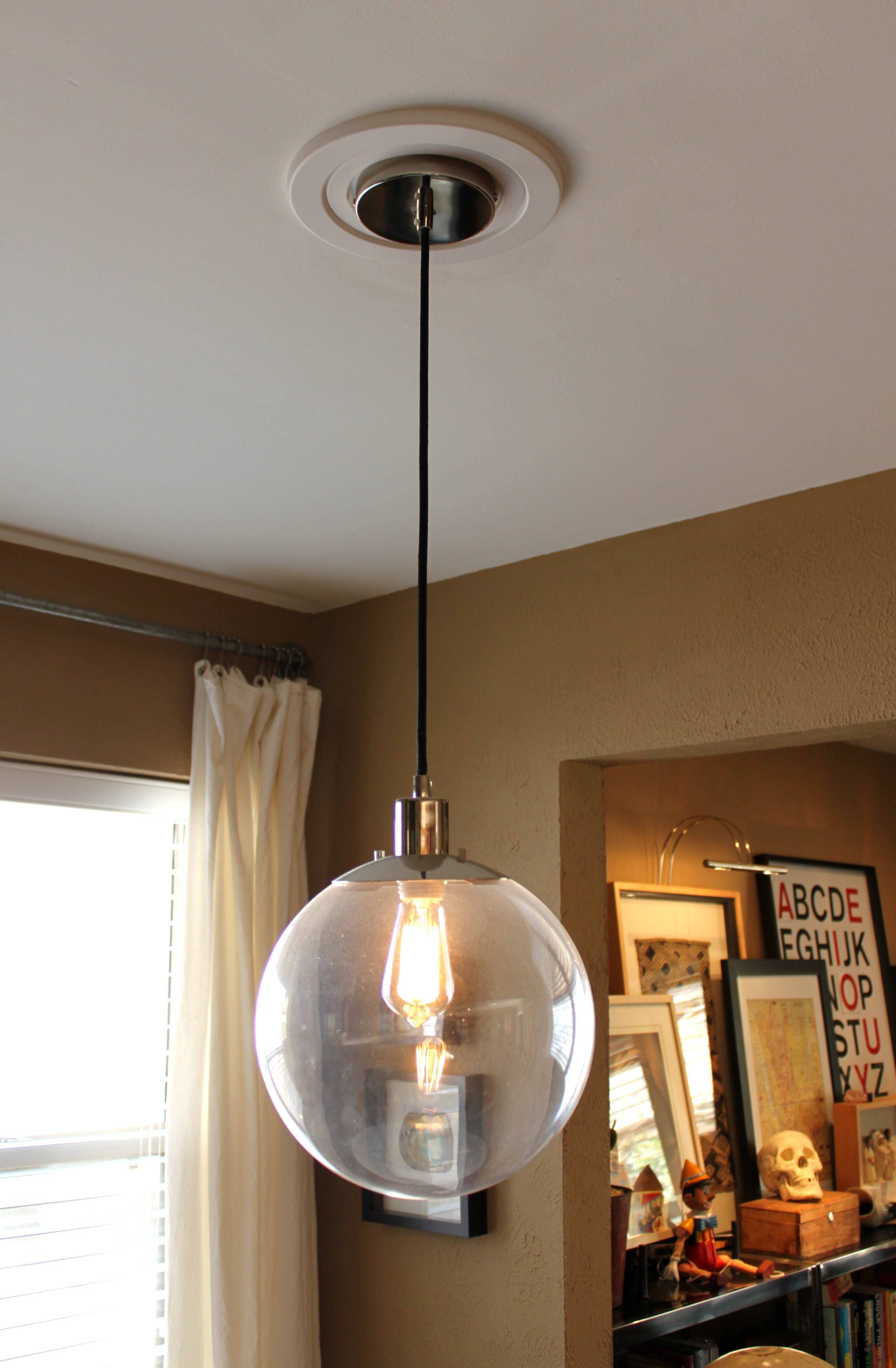 Fabulous Glass Globe Pendant Light Design In Davids Flat For Your Within Clear Globe Pendant Lights (Photo 10 of 15)