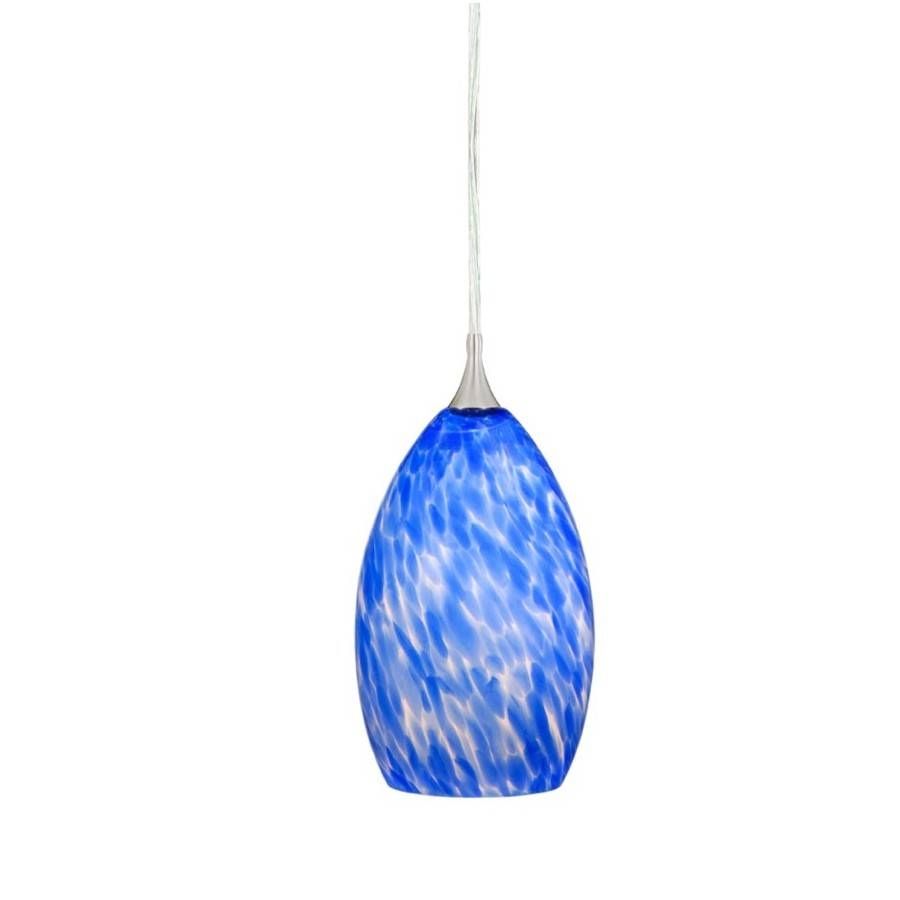 Fascinating Lighting Design Ideas Blue Pendant Light Good 12 In Throughout Blue Glass Pendant Lights (Photo 5 of 15)