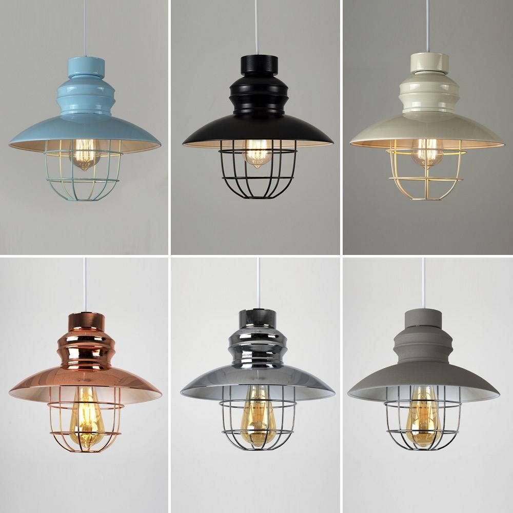 Industrial Style Lighting | Ebay For Industrial Style Pendant Lights (View 5 of 15)
