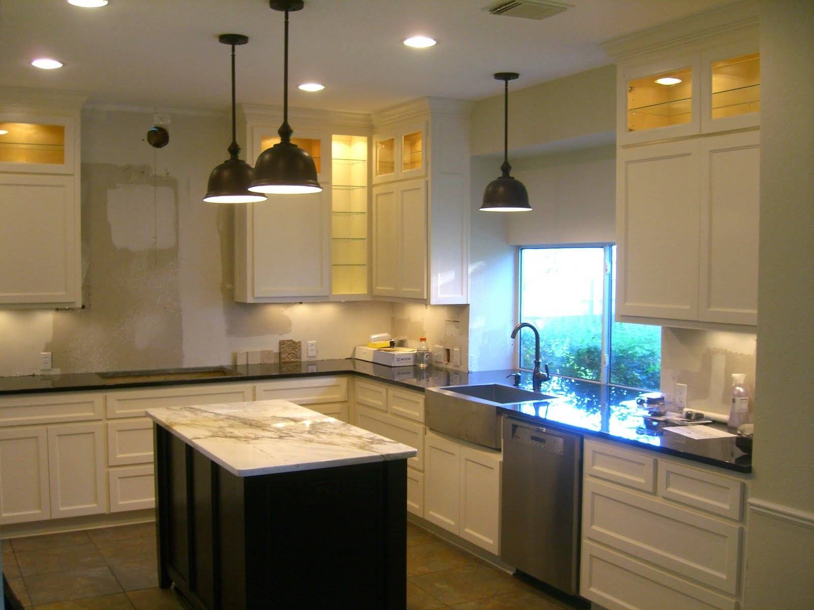 Kitchen : Metal Pendant Lights Glass Pendant Lights For Kitchen Regarding Drop Pendant Lights For Kitchen (View 9 of 15)
