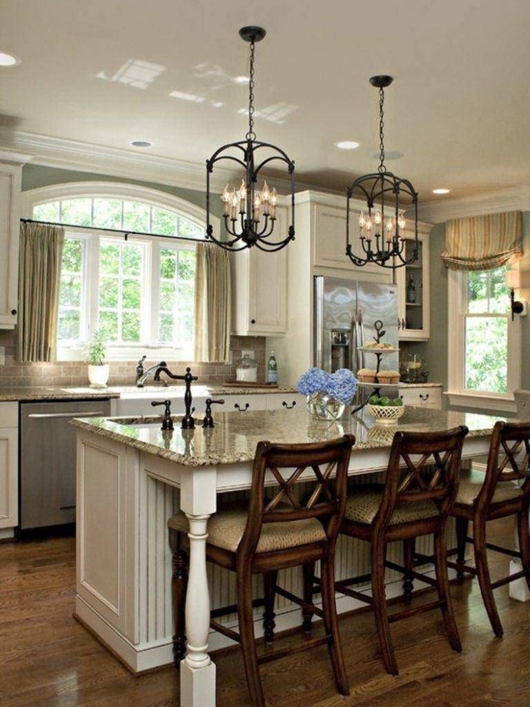 Lantern Pendant Lights For Kitchen Glass Island Lighting Metal Intended For Country Pendant Lighting For Kitchen (View 2 of 15)