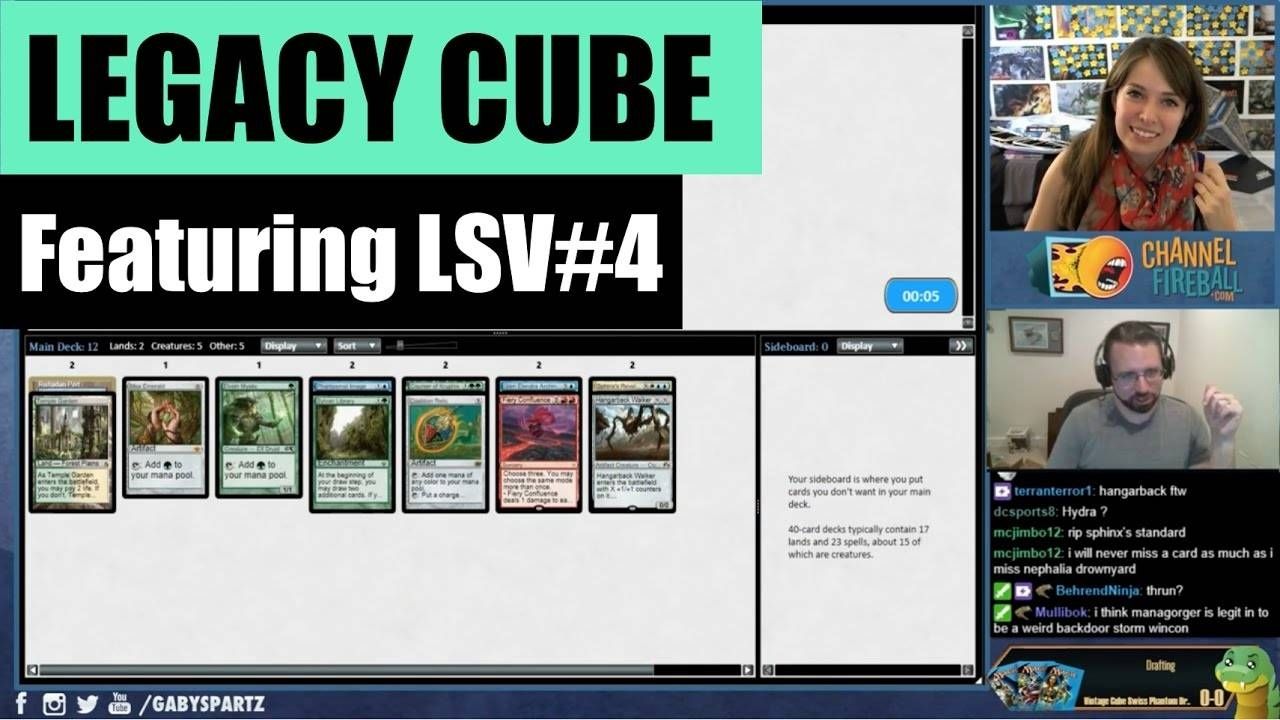 Legacy Cube Draft #4 Ft. Lsv / Magic: The Gathering Mtg – Youtube Intended For Magic The Gathering Sideboards (Photo 3 of 15)