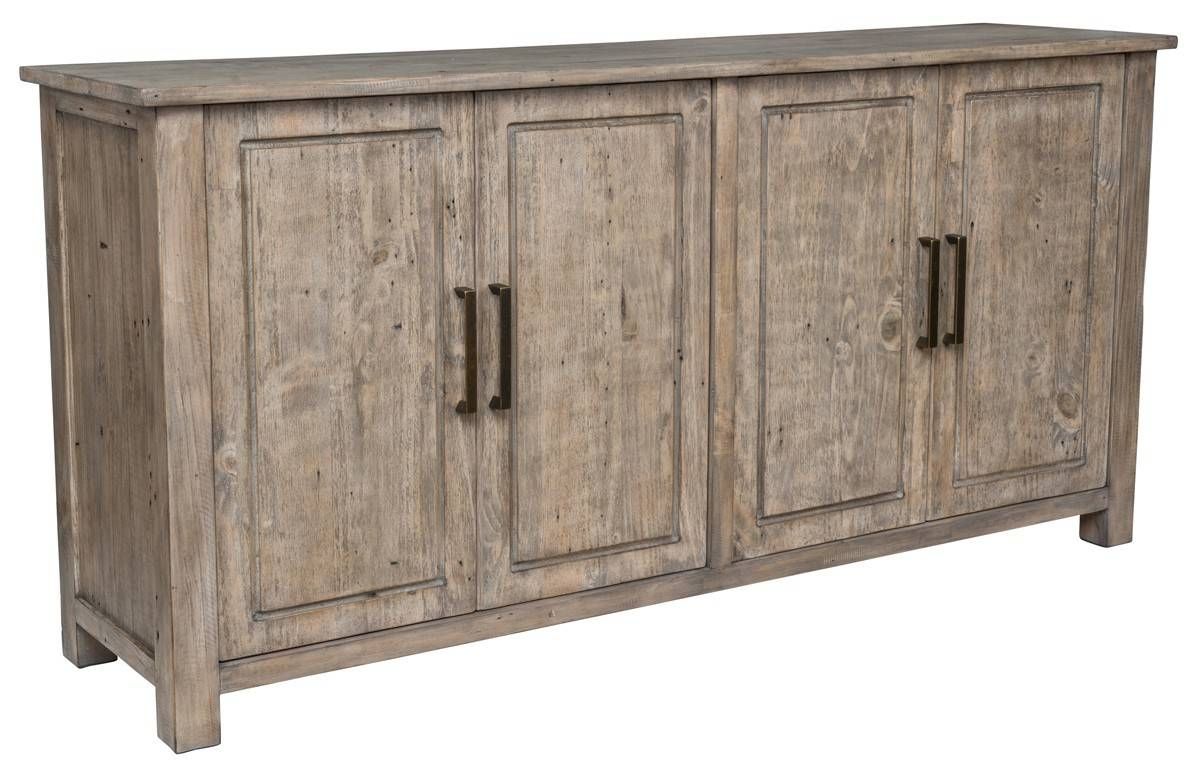 Novel 4 Door Reclaimed Wood Sideboard – Top Drawer Furniture Inside Reclaimed Wood Sideboards (View 3 of 15)
