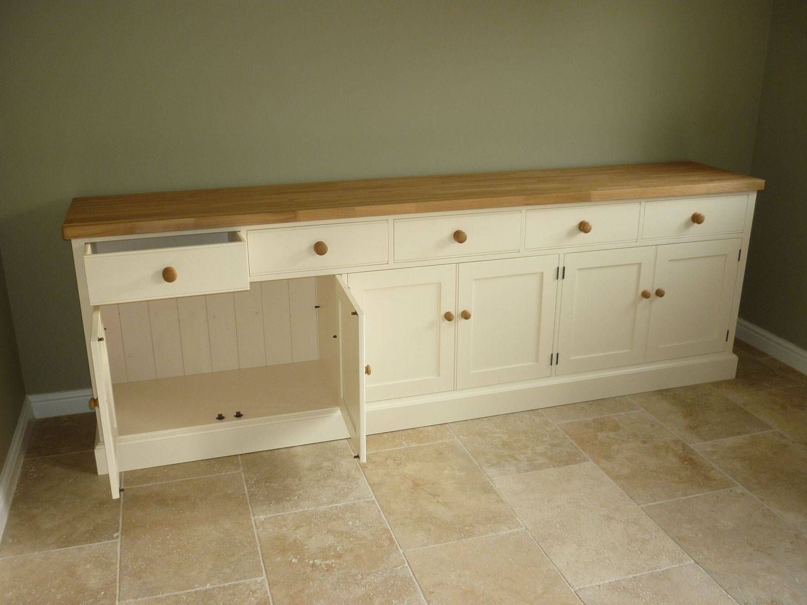 Painted Cotswold Sideboard – Solid Wood & Painted Made To Measure Regarding Bespoke Sideboards (Photo 9 of 15)