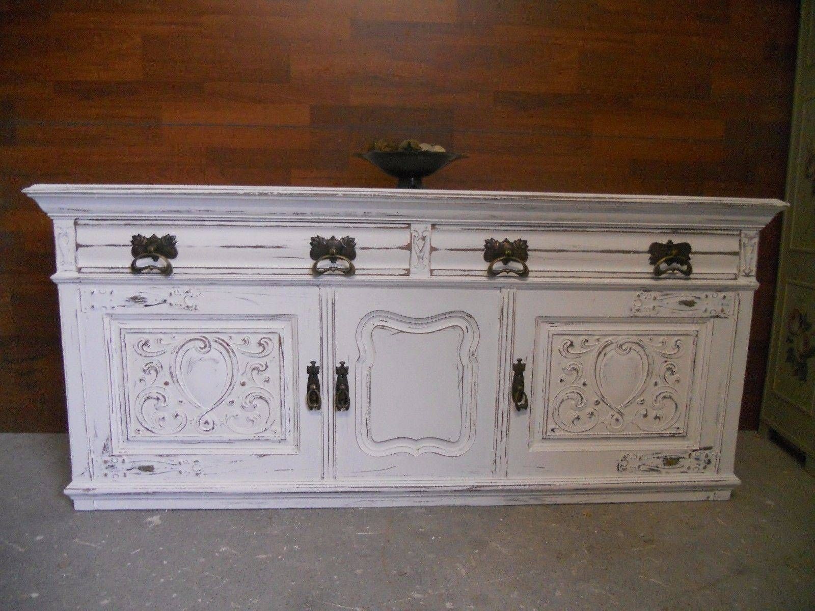 Shabby Chic Sideboard/dresser/storage Painted In Farrow & Ball And Inside Shabby Chic Sideboards (Photo 10 of 15)