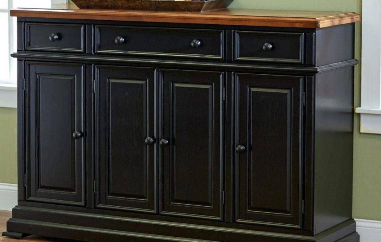 Sideboard : Large Sideboard With Wine Storage Kitchen Hutch Buffet Throughout 36 Inch Sideboards (View 15 of 15)