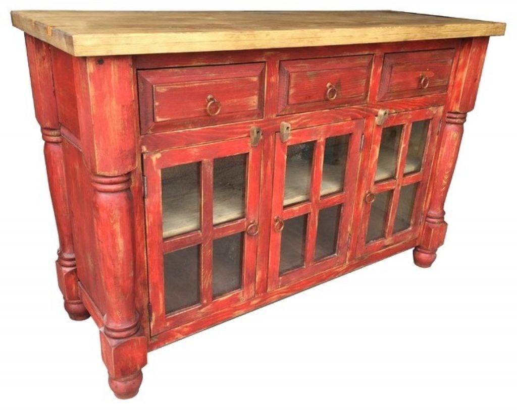 Sideboard Red Buffets And Sideboards | Houzz For Red Buffet With Red Buffet Sideboards (Photo 8 of 15)
