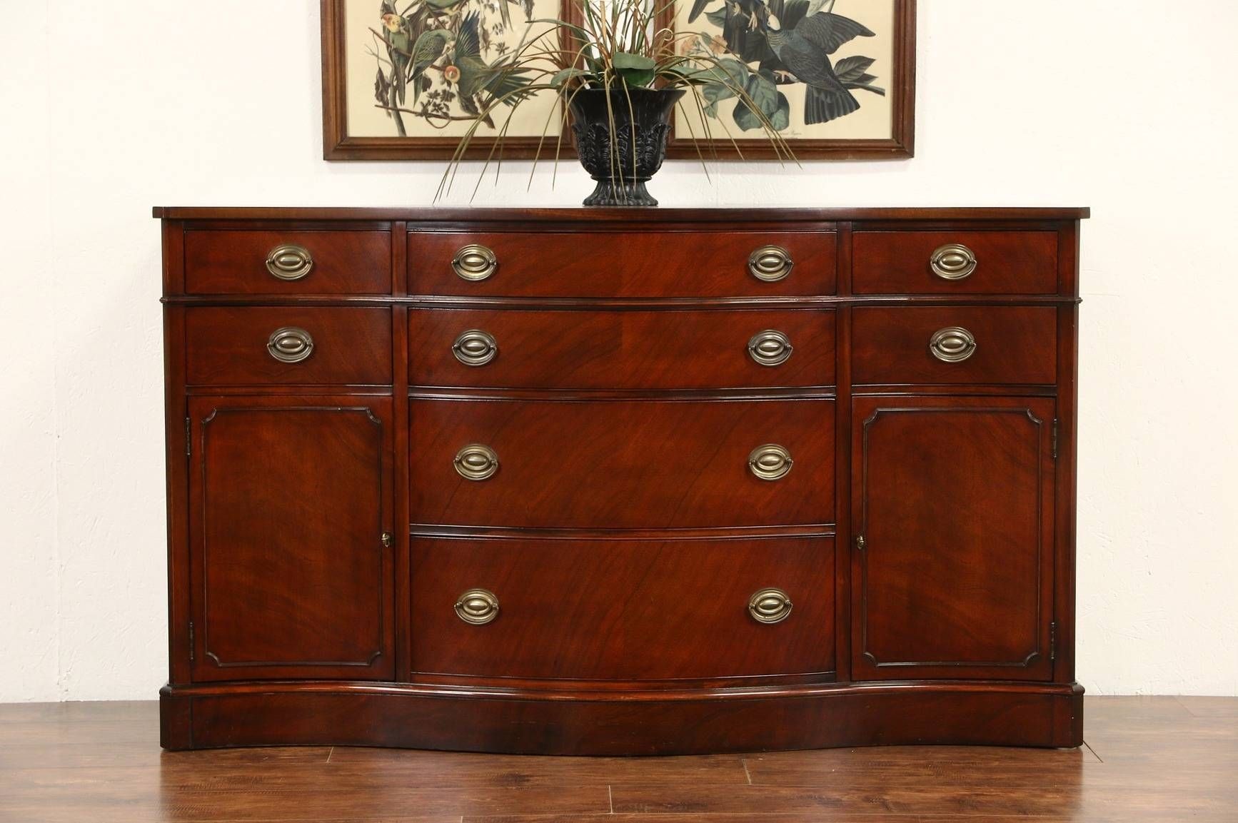 Sold – Drexel Travis Court Mahogany Sideboard, Buffet Or Server Within Mahogany Sideboards Buffets (View 6 of 15)