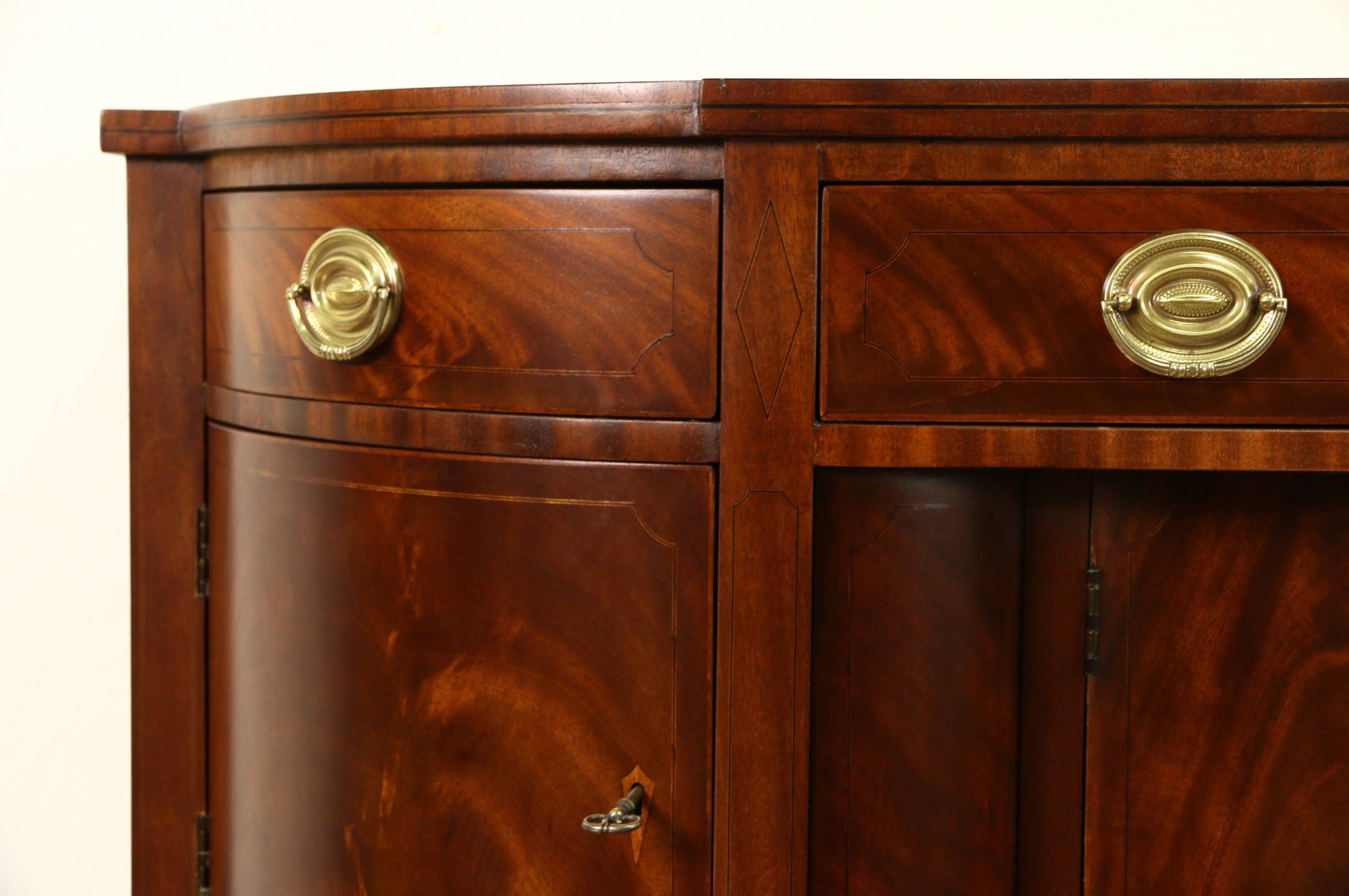 Sold – Henredon Natchez Collection Vintage Mahogany Sideboard In Antique Sideboard Buffets (View 10 of 15)