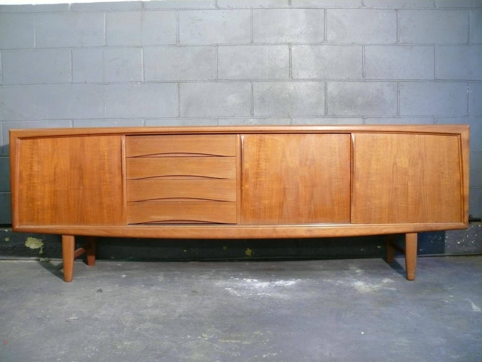 Teak Sideboard From Axel Christiansen, 1960s For Sale At Pamono Pertaining To Teak Sideboards (View 6 of 15)