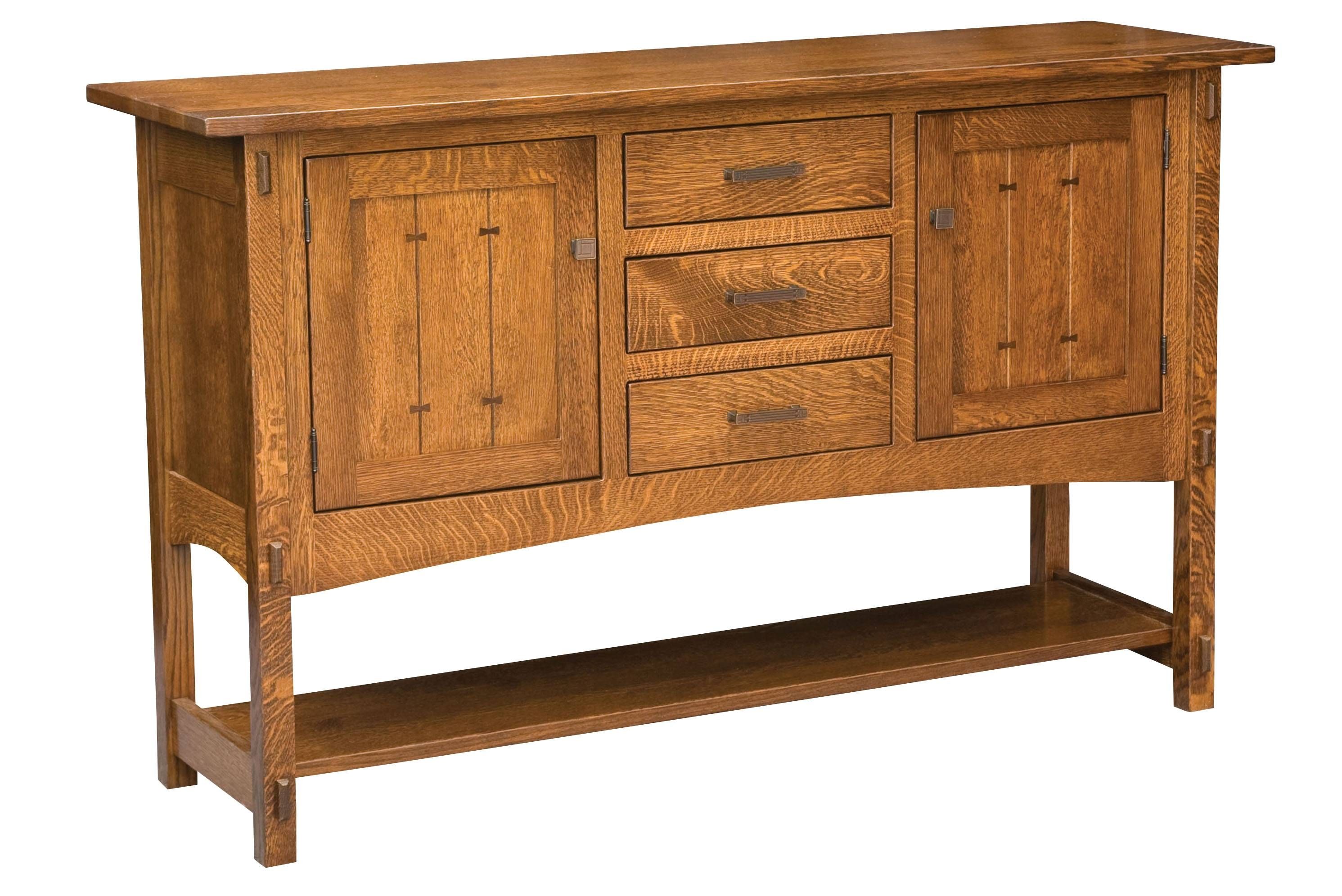 This Sideboard Builtthe Amish For The Mission Works Features In Mission Style Sideboards (View 5 of 15)