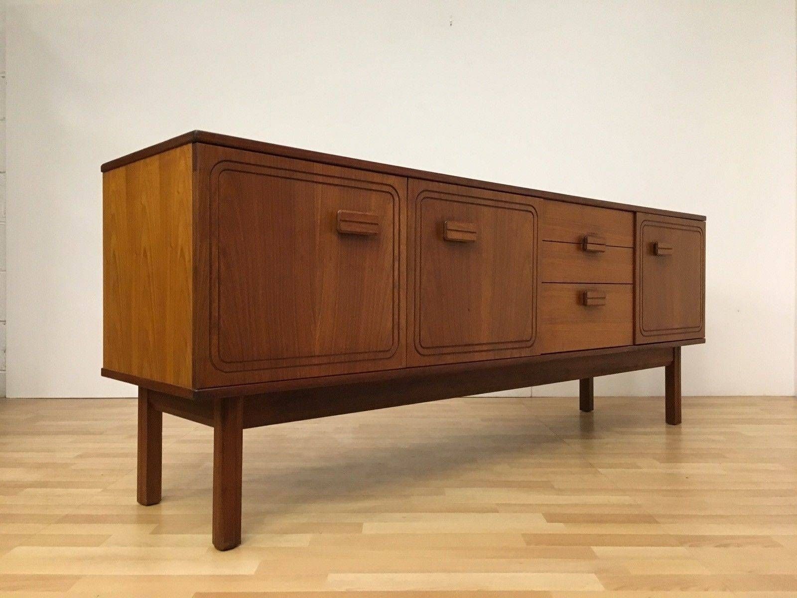 Vintage Alfred Cox Mid Century 50s 60s Teak Sideboard For Heals In 50s Sideboards (View 5 of 15)