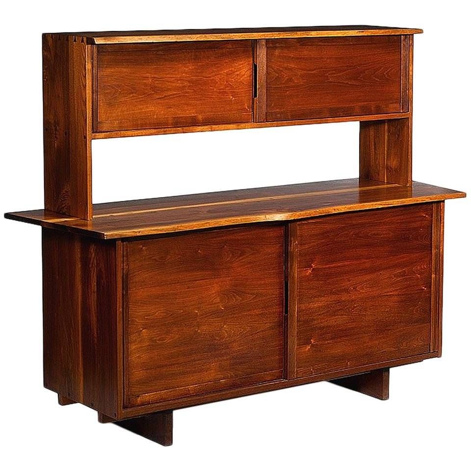 Walnut Sideboard With Top Shelfgeorge Nakashima For Sale At In Walnut Sideboards (Photo 9 of 15)
